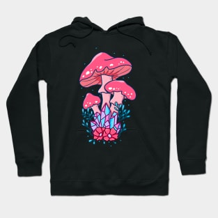 Mushroom and Crystals Hoodie